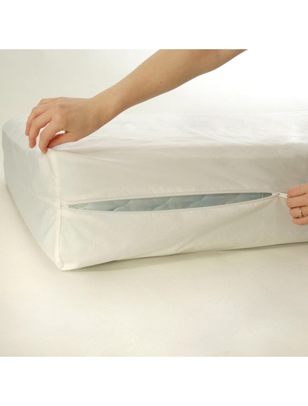 TWIN size 39"x80"x9" Mattress Zipper Encasements Siliconized Water and