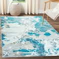 thumbnail image 1 of TWINNIS 5'x8'Abstract Rug Living Room Area Rug Soft Carpet for Bedroom,Blue, 1 of 7