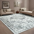 thumbnail image 1 of TWINNIS 5'x8'Area Rugs for Living Room Washable Rugs Boho Area Rug Non-Slip Carpet,Gray, 1 of 8