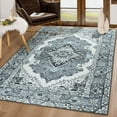 thumbnail image 1 of TWINNIS Area Rug for Living Room Persian Rug Vintage Boho Carpet for Bedroom,Gray,9'x11', 1 of 8