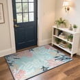 thumbnail image 1 of TWINNIS Area Rugs Floral Boho Rug Floor Carpet for Living Room Bedroom,2'x3',Blue, 1 of 7