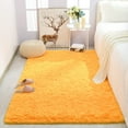 thumbnail image 1 of TWINNIS Shaggy Fuffly Area Rugs Super Soft Kids Carpet for Bedroom/Livingroom/Nursery Room,3’x5',Orange, 1 of 6