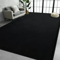 thumbnail image 1 of TWINNIS Soft Area Rug Modren Rugs for Living Room Memory-Foam Carpets,Softness Rugs for Bedroom,Black,5'x7', 1 of 7