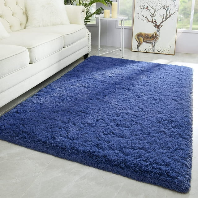 TWINNIS Super Soft Fluffy Area Rugs Shaggy Floor Carpets for Bedroom