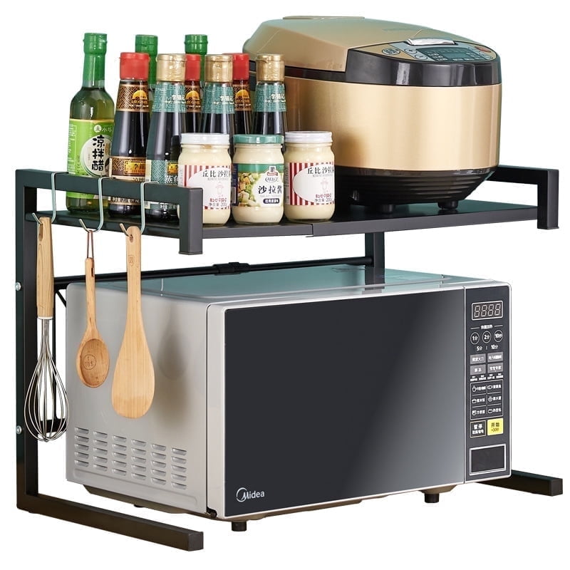 TWINS CHA & SAL Expandable Microwave Oven Rack, 5.9 x 23.6 x 157 Inch ...