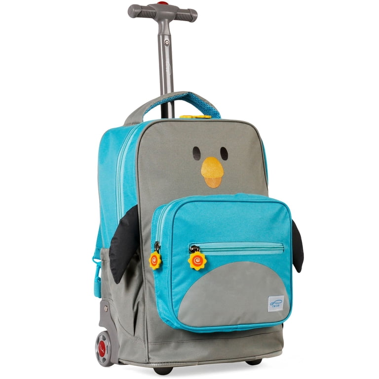 TWISE Twise Side-kick Rolling Backpack, Penguin - Walmart.com