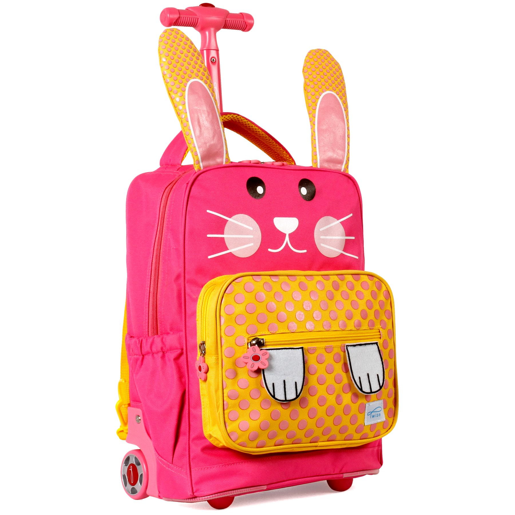 TWISE Twise Side-kick Rolling Backpack, Rabbit - Walmart.com