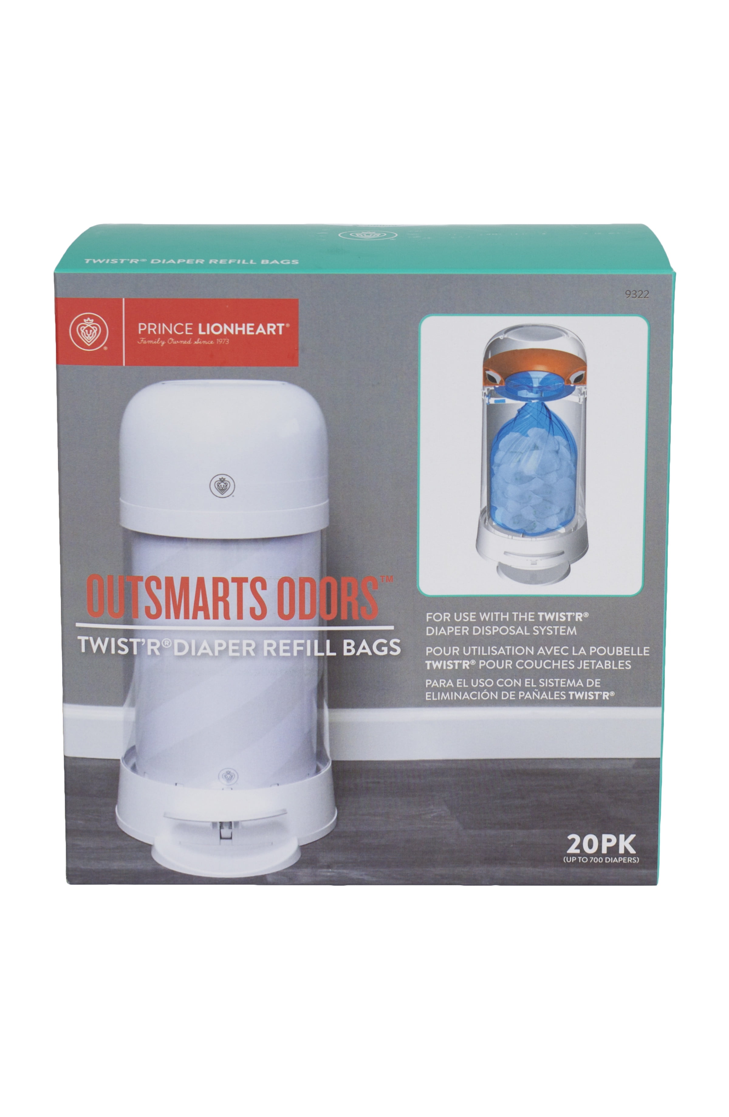 Buy BodyGuard - Baby Diapers & Sanitary Disposal Bag - 60 Bags (4 Pack - 15  Bags Each) Online | Purplle