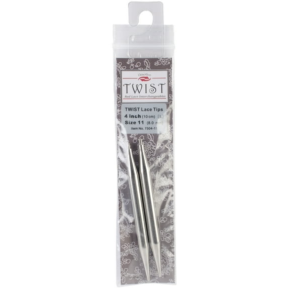 7504CG-11 TWIST LACE TIPS 4-SIZE 11