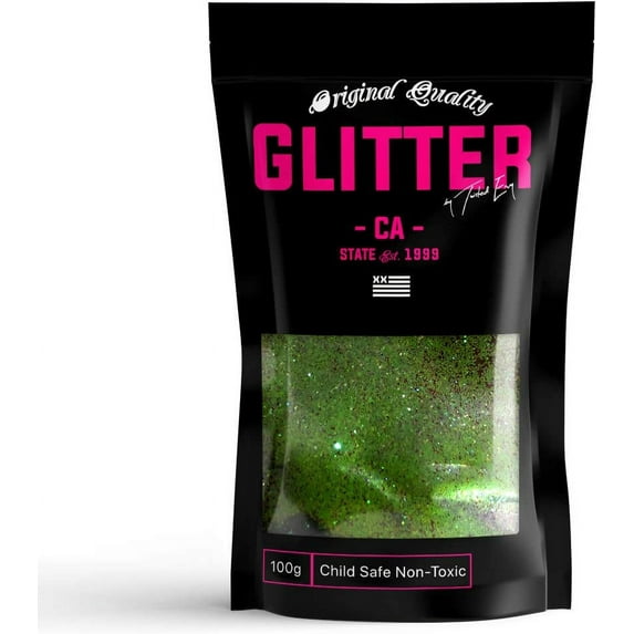 TWISTED ENVY Kryptonite Color Shift Chameleon Glitter Premium Glitter Multi Purpose Dust Powder 100g / 3.5oz for use with Arts & Crafts Wine Glass Decoration Weddings Cards Flowers Cosmetic Face Body