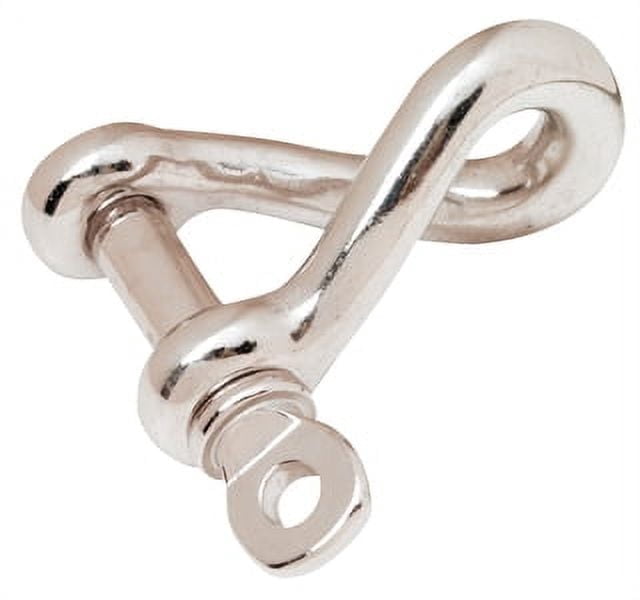 Seachoice 5/16-Inch Stainless Steel Twisted Shackle – Screw Pin Anchor Shackle For Sailing & Marine Use