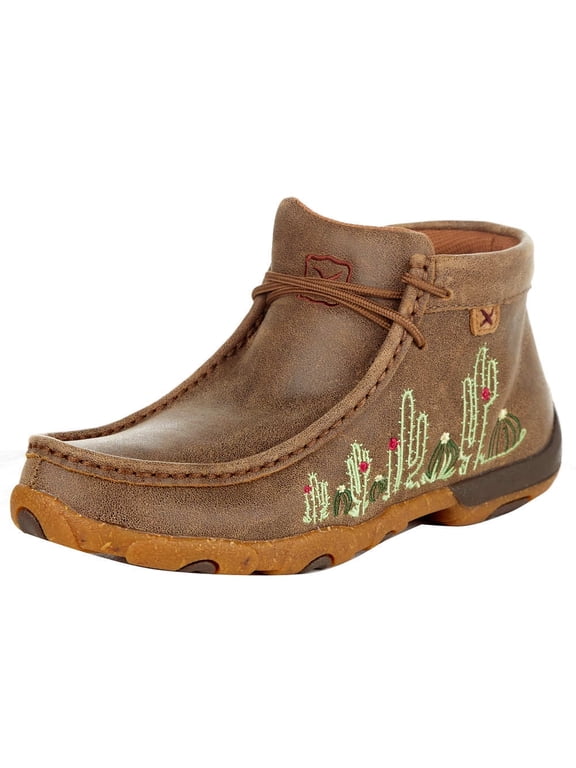 Adult Female Chukka Driving Moccasins, Color: Bomber, Size: 9, Width: M