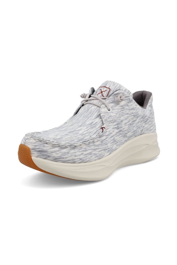 Adult Female Feather X Heathered Grey Casual Shoes, Size: 9.5, Width: W