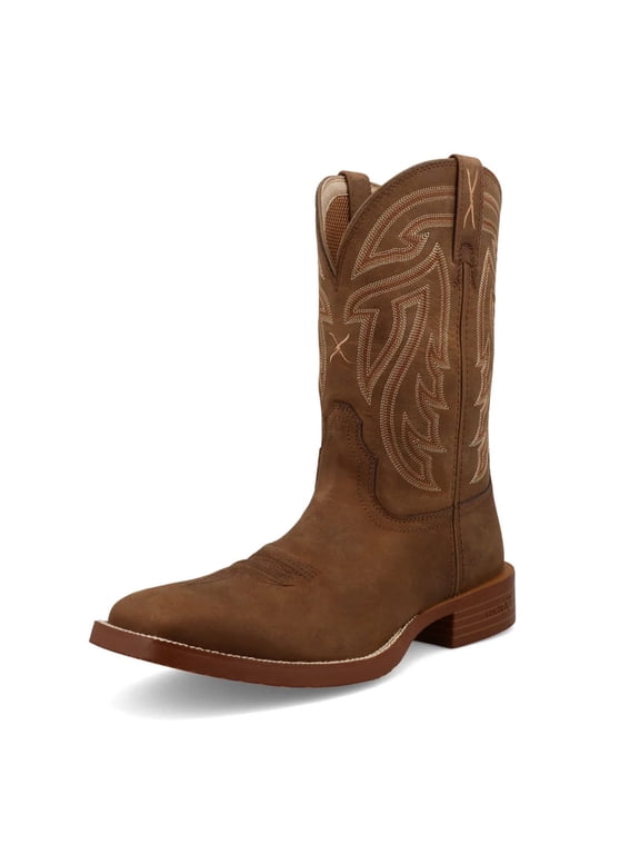 Adult Male 11in Tech X Coffee Western Boots, Size: 11.5, Width: D (MXTR016-D-11.5)
