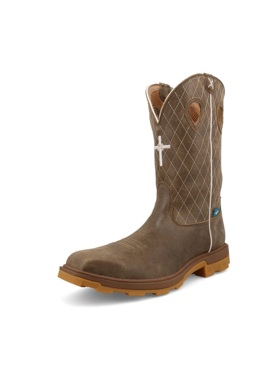 Adult Male 12in UltraLite X Work Boots, Color: Bomber, Size: 8.5, Width: D