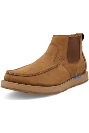 Adult Male 5in CellStretch Wedge Sole Lion Tan Boots, Size: 11.5, Width: W