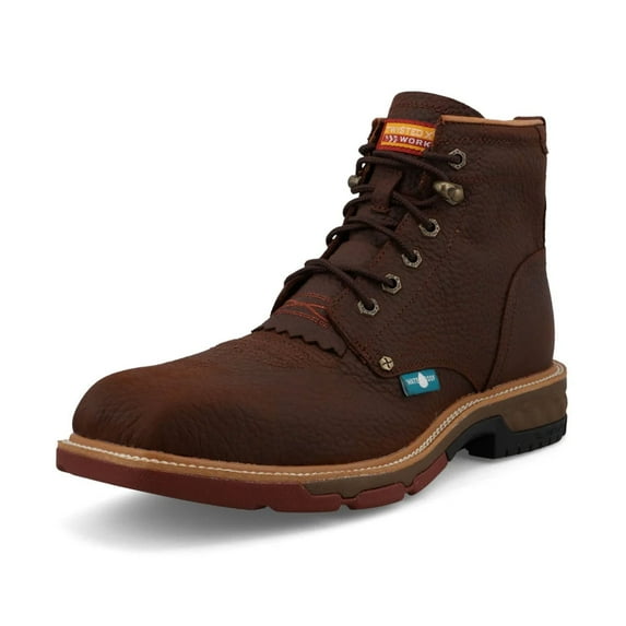 TWISTED X Adult Male 6in CellStretch Lacer Clove Boots, Size: 10, Width: EE
