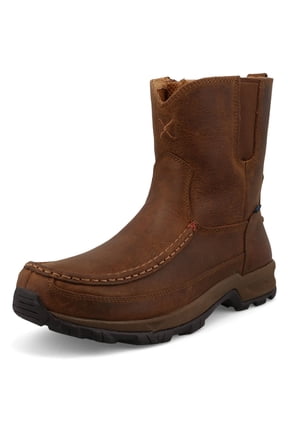 Adult Male 8in Pull-On Hiker Boots, Color: Toffee, Size: 10, Width: M