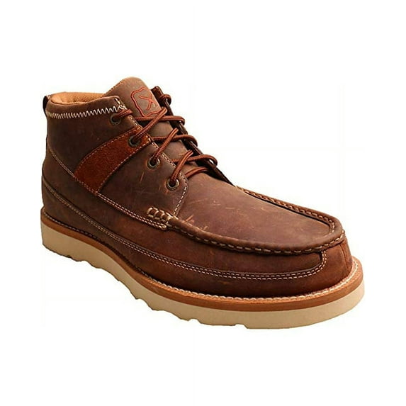 TWISTED X Adult Male Casual Shoes, Color: Oiled Saddle, Size: 10, Width: W