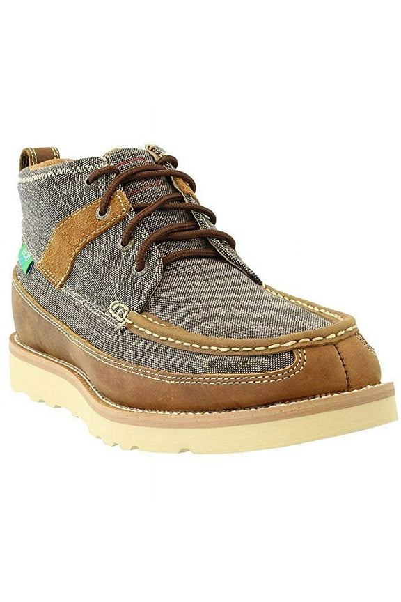 Adult Male ECO TWX Casual Shoes, Color: Dust/Brown, Size: 10, Width: W
