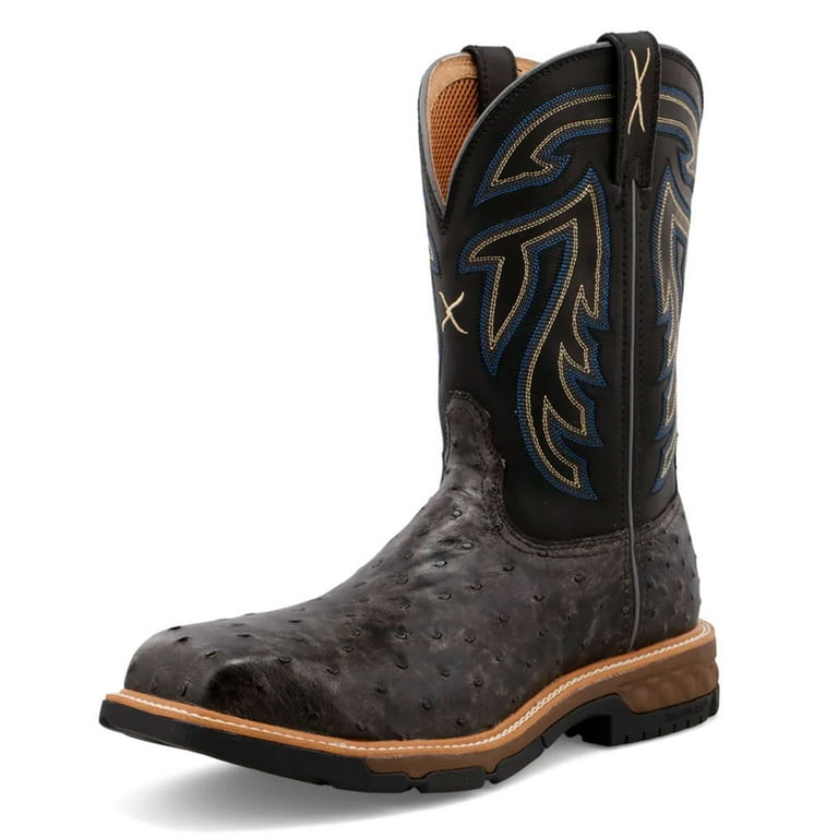 Black western work boots clearance
