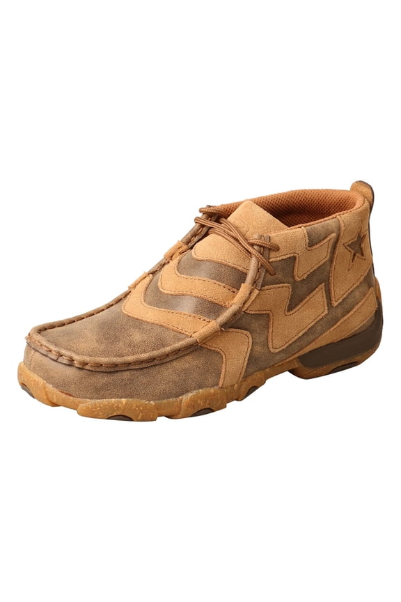 Child Chukka Driving Moccasins, Color: Bomber & Bomber, Size: 6, Width: M