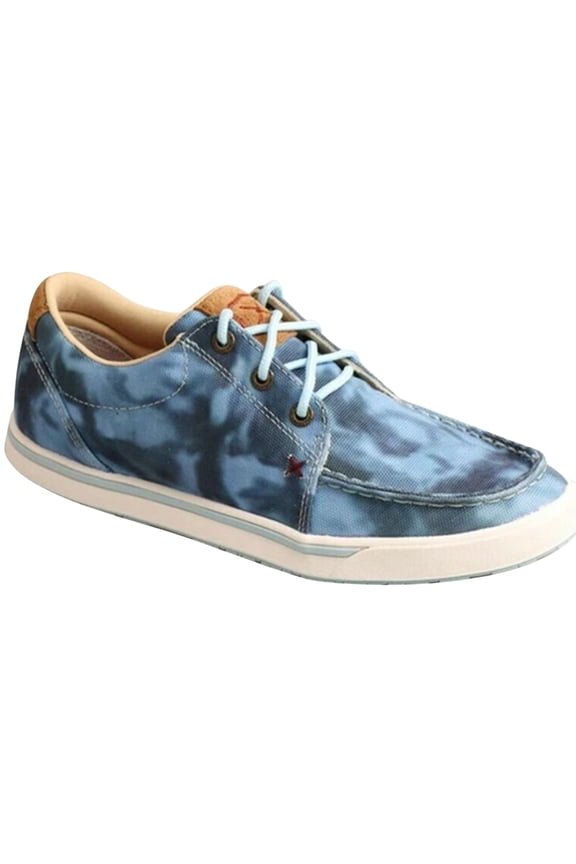 Women's Tie-Dye Casual Shoes Moc Toe - WCA0043 7 M US