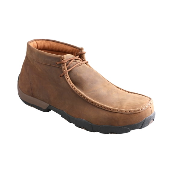 Twisted X Men's Waterproof Driving Mocs Moc Toe Saddle Brown 13 D(M) US