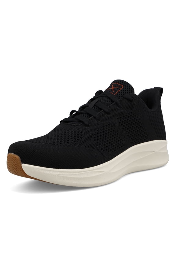 Men's Feather X Black Casual Shoes, Size: 13