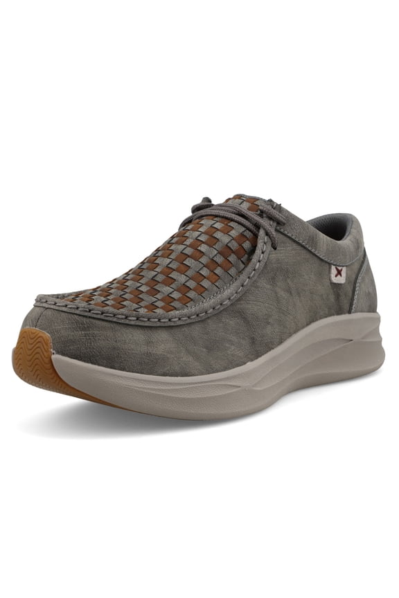 Men's Feather X Gray/Brown Casual Shoes, Size: 11.5