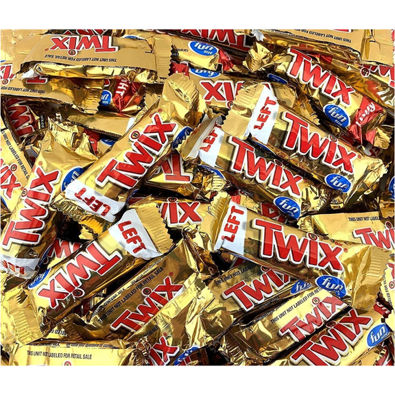 TWIX Milk Chocolate Fun Size Cookie, Individually Wrapped Candy Bars (2 Pounds)