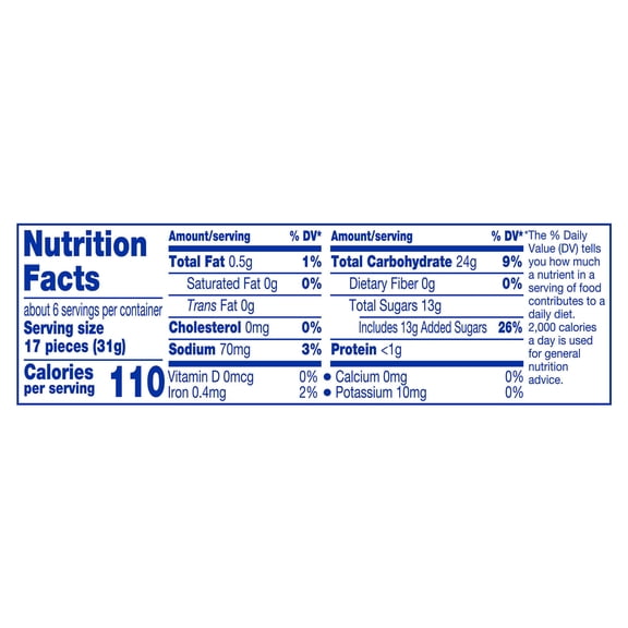 TWIZZLERS Cherry Flavored Hearts Chewy, Valentine's Candy Bag, 7.1 oz