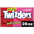 thumbnail image 1 of TWIZZLERS PULL 'N' PEEL Cherry Flavored Licorice Style, Low Fat Candy Big Bag, 28 oz, 1 of 3