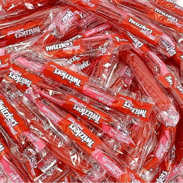 Twizzlers, Pull 'N' Peel Cherry Licorice, 25 Ounces, Red - Walmart.com