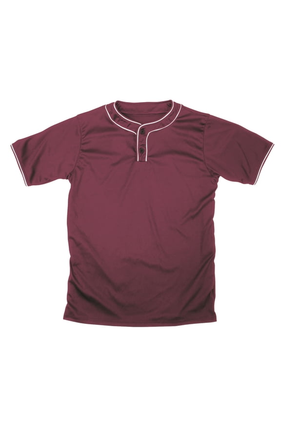 TWO-BUTTON,MOISTURE MGMT-ADULT-MAR/WH-S