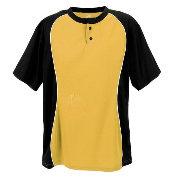 TWO BUTTON PLACKET-ADULT-GOLD-AM