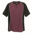 thumbnail image 1 of TWO BUTTON PLACKET-ADULT-MAROON-AM, 1 of 1