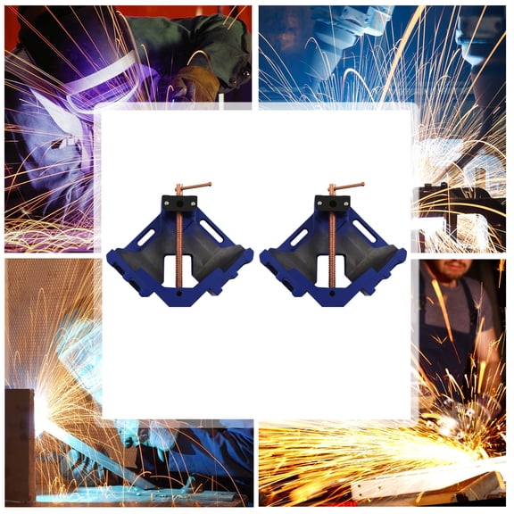 TWO JAW WELDER WELDING MOLDING 90 ANGLE CORNER CLAMP BENCH VISE