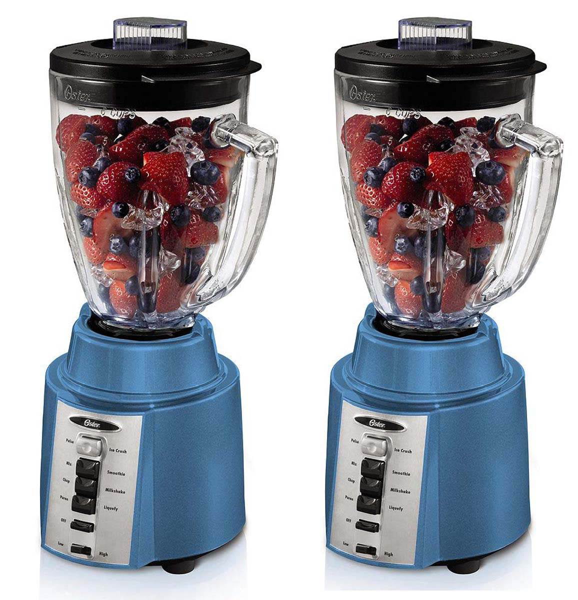 Oster Accurate Blend White Blender And Blend N Go Smoothie Cup Ice Crush  Power 34264410930