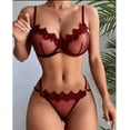thumbnail image 1 of 2 PC Lace  Bra & Panty  SET S, M, L, 1 of 3