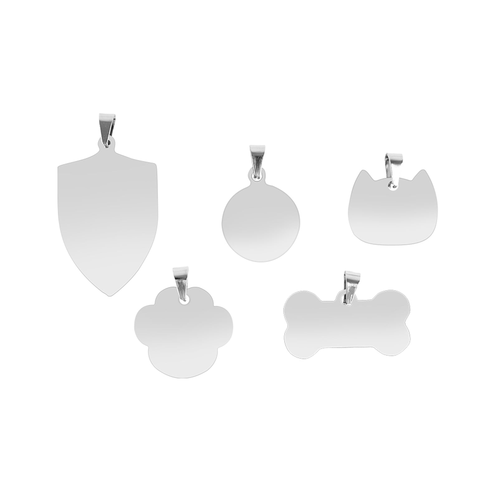 ID DIY Stainless Steel Sheet for Engraver Engraving Personalized Metal