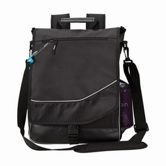 TWO-WAY COMPUTER MESSENGER BAG