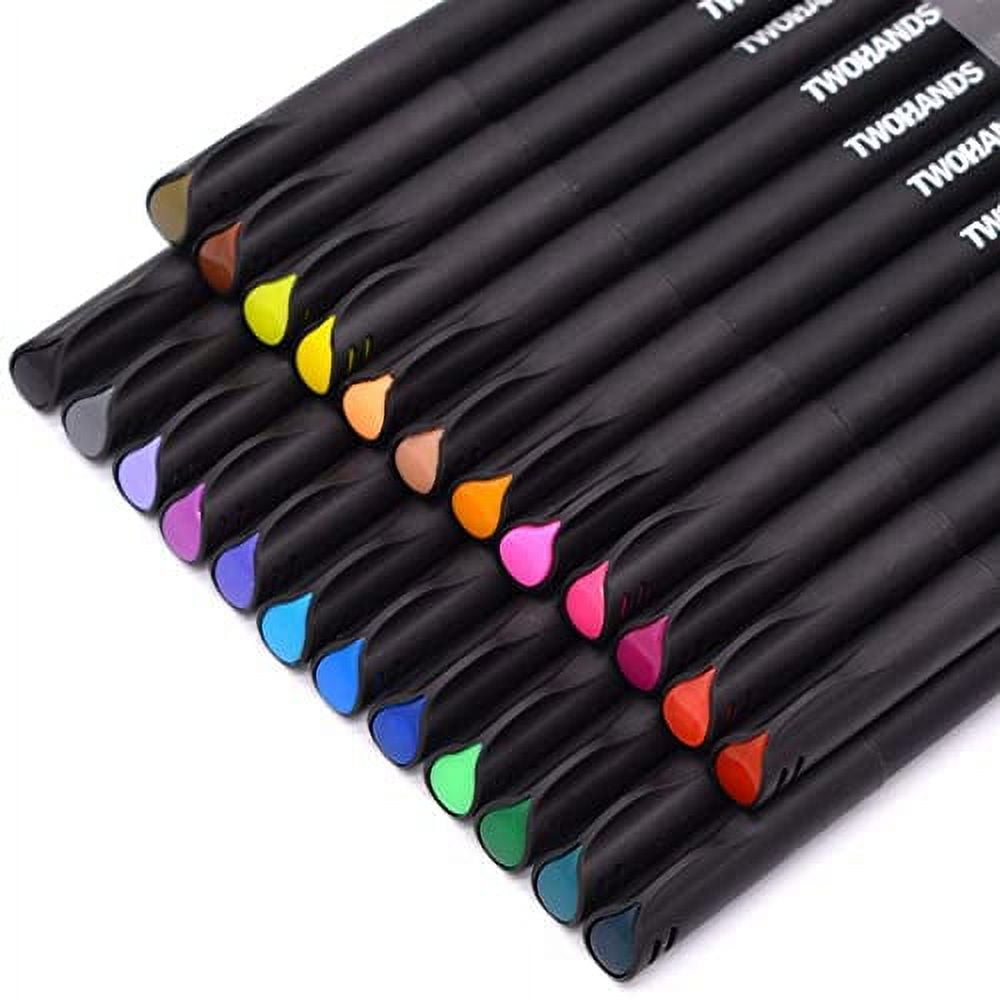 TWOHANDS Journal Pens Colored Planner Pens Fine Tip Pens Fineliner