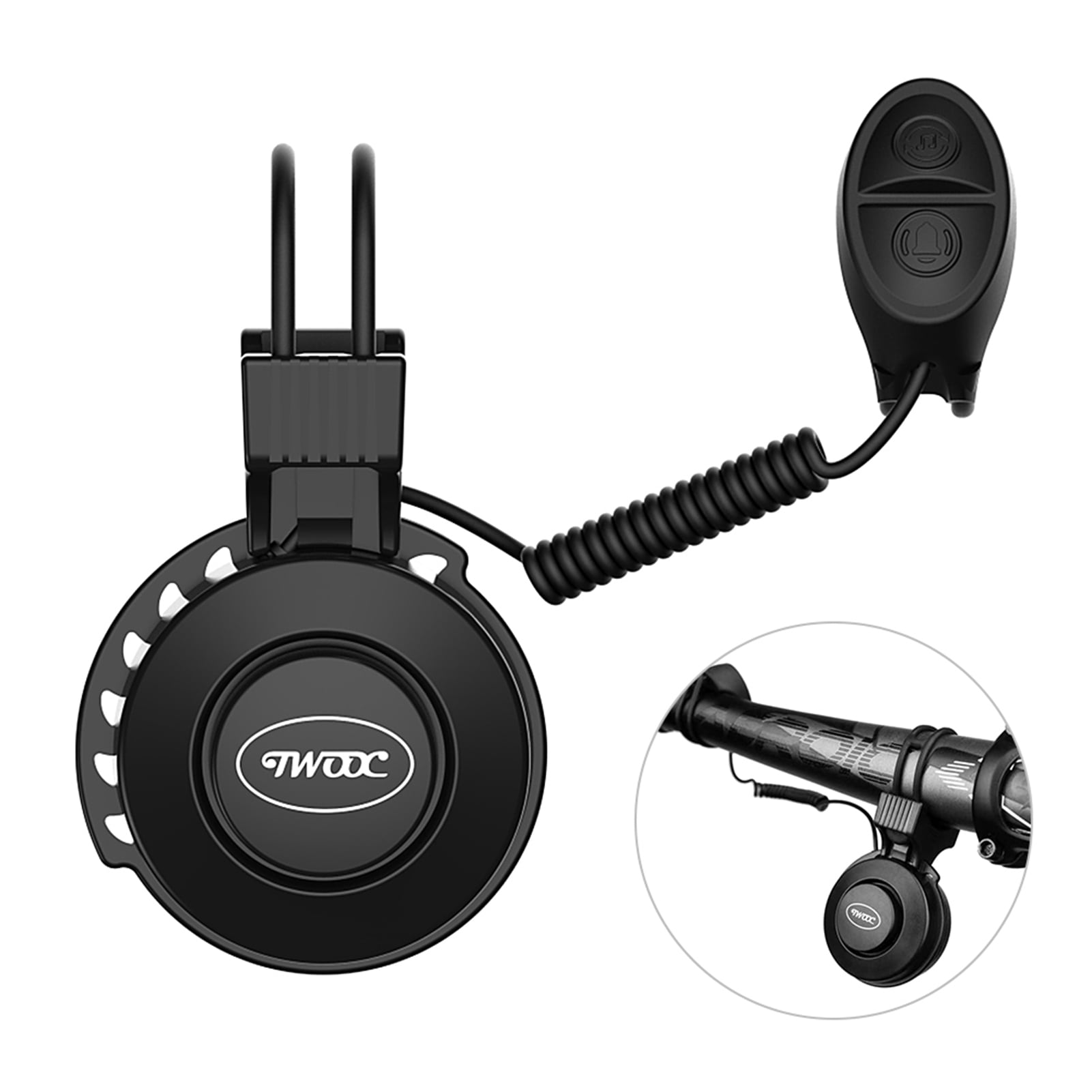 TWOOC 120dB Electric Bike spiffic Bell