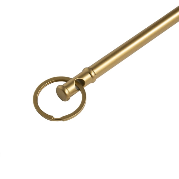 TWOPAGES Jaylon Collection Gold Drapery Curtain Pull Wand