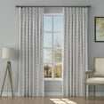 thumbnail image 1 of TWOPAGES Linen Blend 42 X 84 Inches Long Curtain 1 Panel Pinch Pleat Light Filtering Print Curtain for Kids Room, Dot Pink, 1 of 6