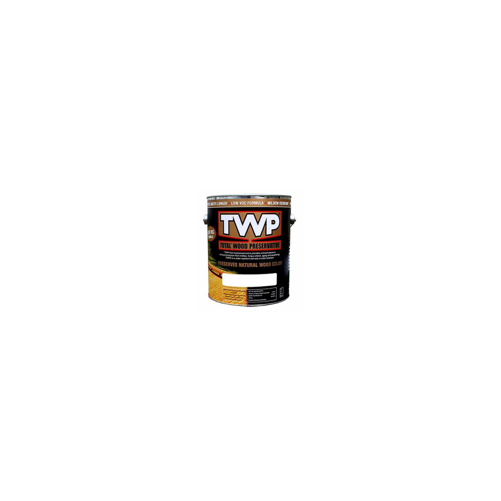 TWP 1530 Natural Low VOC Wood Preservation Stain - Eco-Friendly, Long-Lasting Protection, UV & Water Resistant, Easy to Apply - 1 Gallon