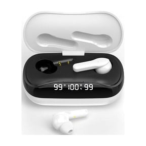TWS 210 Wireless Bluetooth 5.1 S20 Earphones Hifi Waterproof Headphone with LED Motion Stereo Sound Headset 0 Delay Comfort Wear