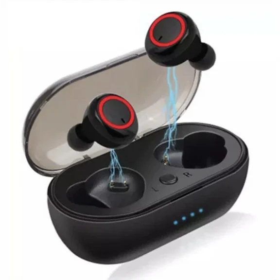 TWS Bluetooth 5.0 Ear phones Ear buds with Charging Case White or Black