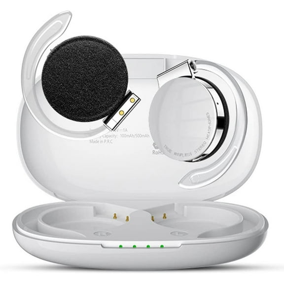 TWS Bluetooth Earbuds Ear-hook Wireless Earphones for Amazon Fire HD 7, 8 Kids Plus Pro (12th Gen 2022), Fire HD 8 (12th Gen 2022) Over the Ear Headphones True Wireless Stereo Charging Case Hands-free